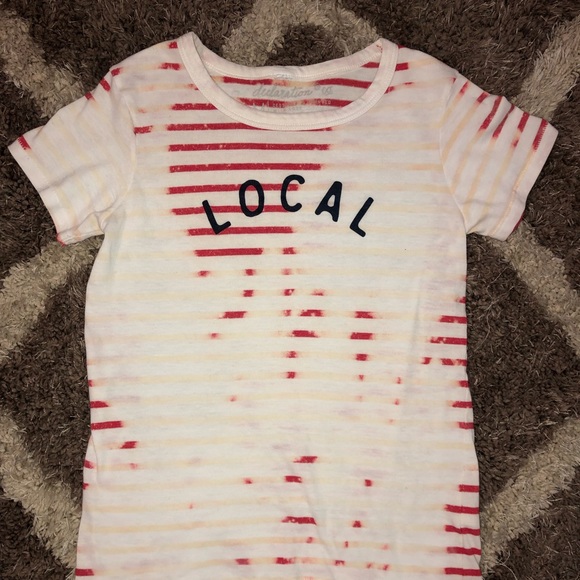 Custom Distressed LOCAL T-shirt - Picture 2 of 5